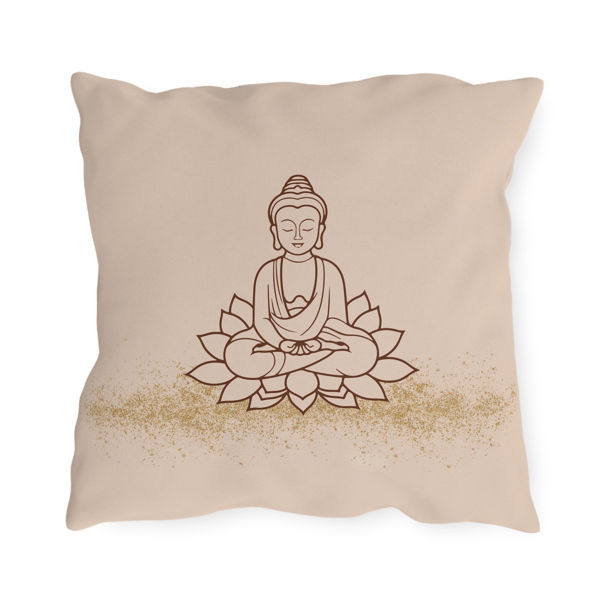 "Ich atme ein. Ich atme aus. Ich lasse los" - Kissen