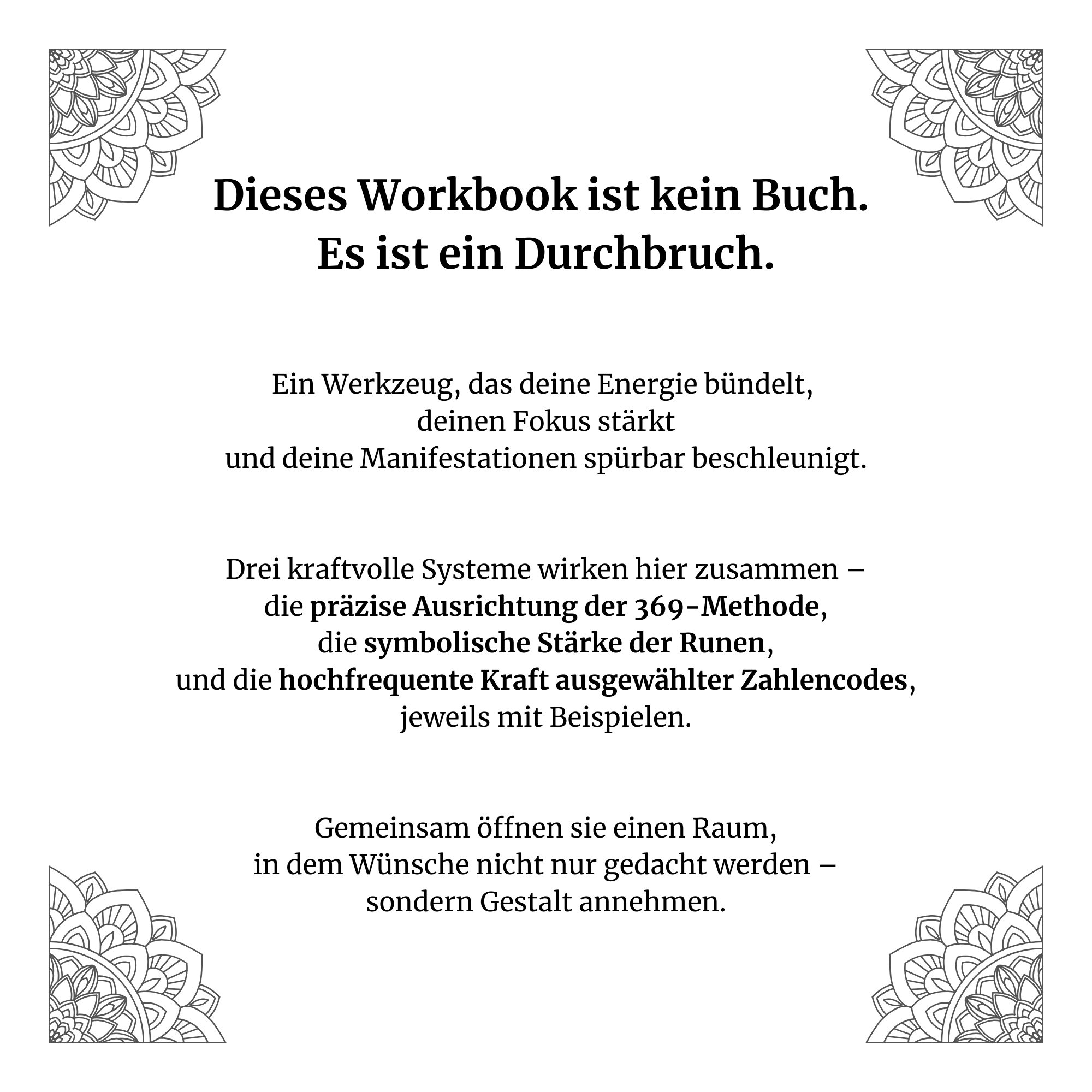 369 Manifestation Power-Workbook